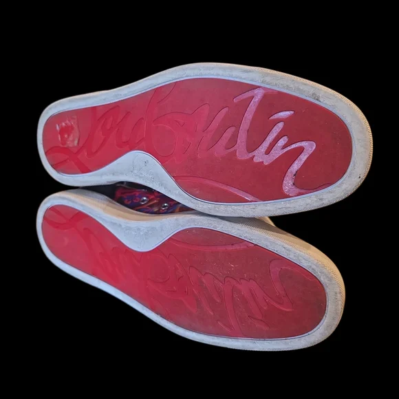 Christian Louboutin Louis Orlato Flat Version Multi Sneakers - Picture 8 of 11